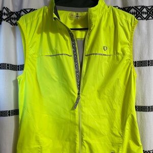 IQ pearl Izumi neon reflective vest